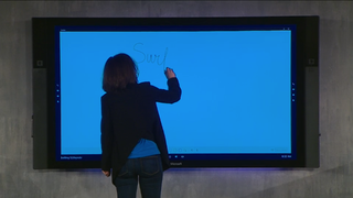 Illustration for article titled Microsoft Surface Hub: una enorme pantalla 4K táctil para colaborar